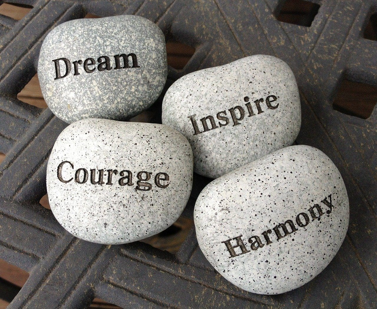 words of encouragement on stones