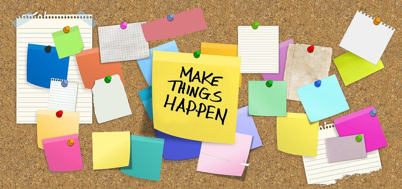 make things happen bulletin board