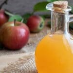 Bottle of apple cider vinegar