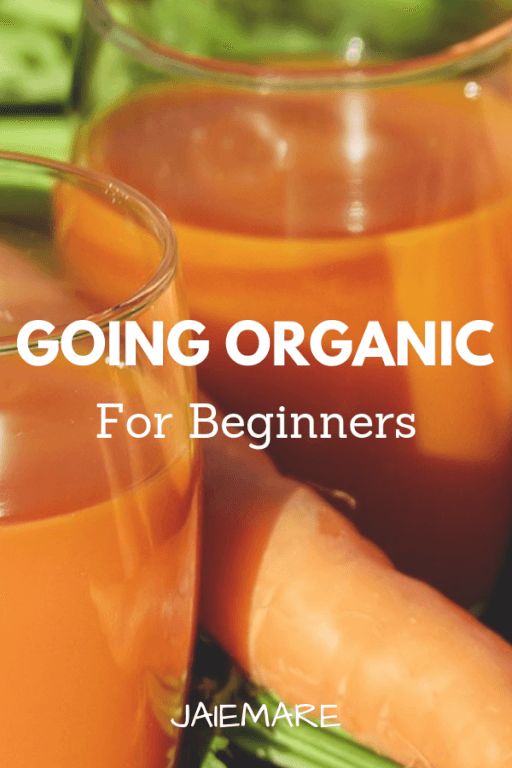 Two glasses of carrot juice. 